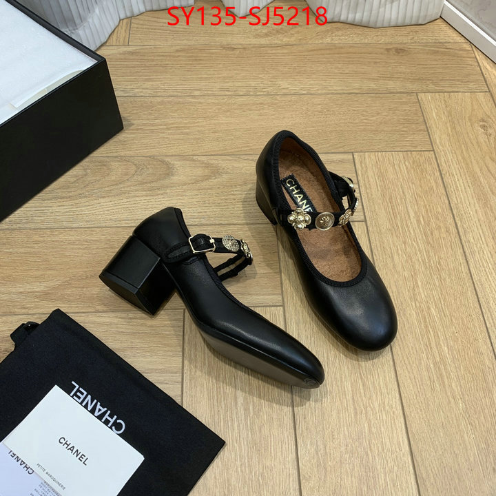 Women Shoes-Chanel designer fake ID: SJ5218 $: 135USD