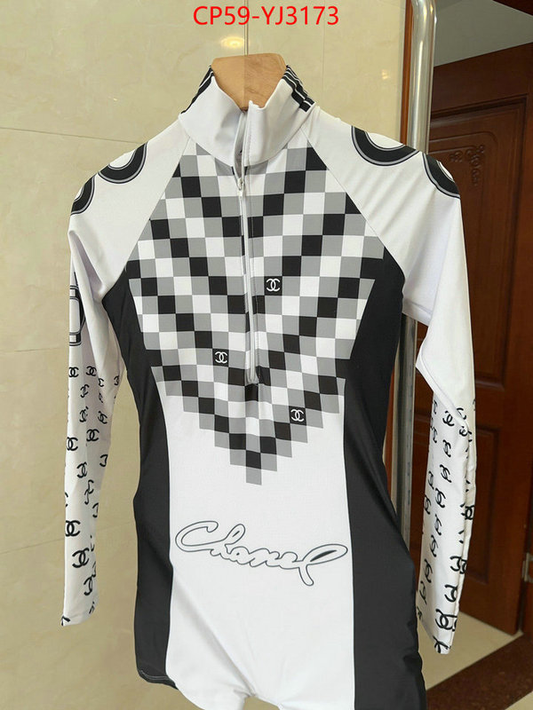 Swimsuit-Chanel can you buy knockoff ID: YJ3173 $: 59USD