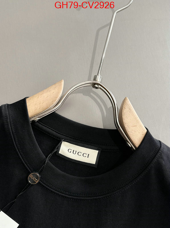 Clothing-Gucci how to find replica shop ID: CV2926 $: 79USD