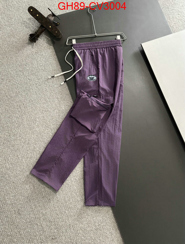 Clothing-Prada high quality designer replica ID: CV3004 $: 89USD