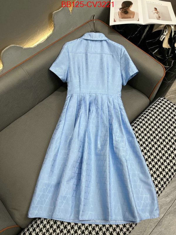 Clothing-Valentino what best designer replicas ID: CV3221 $: 125USD