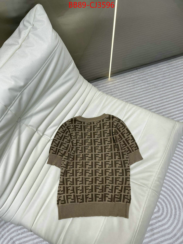 Clothing-Fendi wholesale replica shop ID: CJ3596 $: 89USD