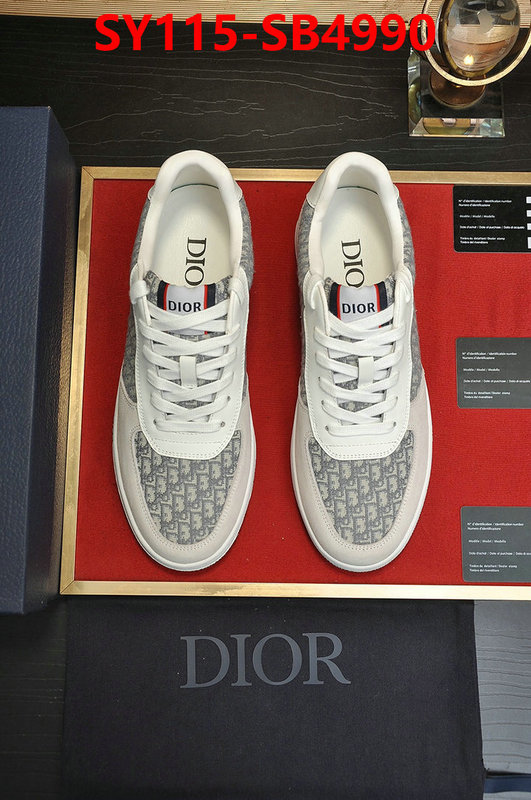 Men shoes-Dior how to find replica shop ID: SB4990 $: 115USD