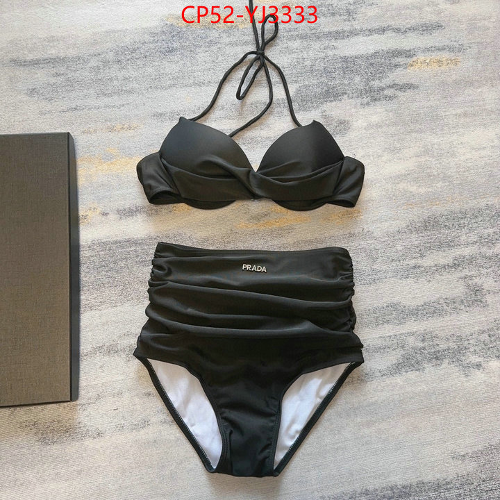 Swimsuit-Prada high-end designer ID: YJ3333 $: 52USD