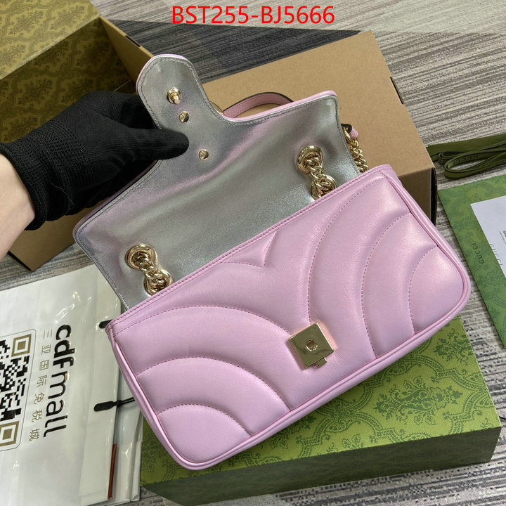 Gucci Bags(TOP)-Marmont top quality replica ID: BJ5666 $: 255USD,