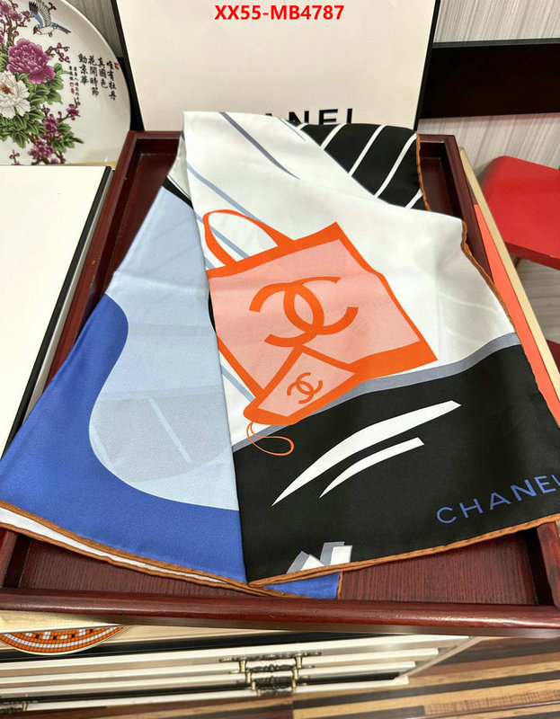 Scarf-Chanel quality replica ID: MB4787 $: 55USD