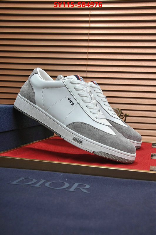 Men shoes-Dior practical and versatile replica designer ID: SB4976 $: 115USD