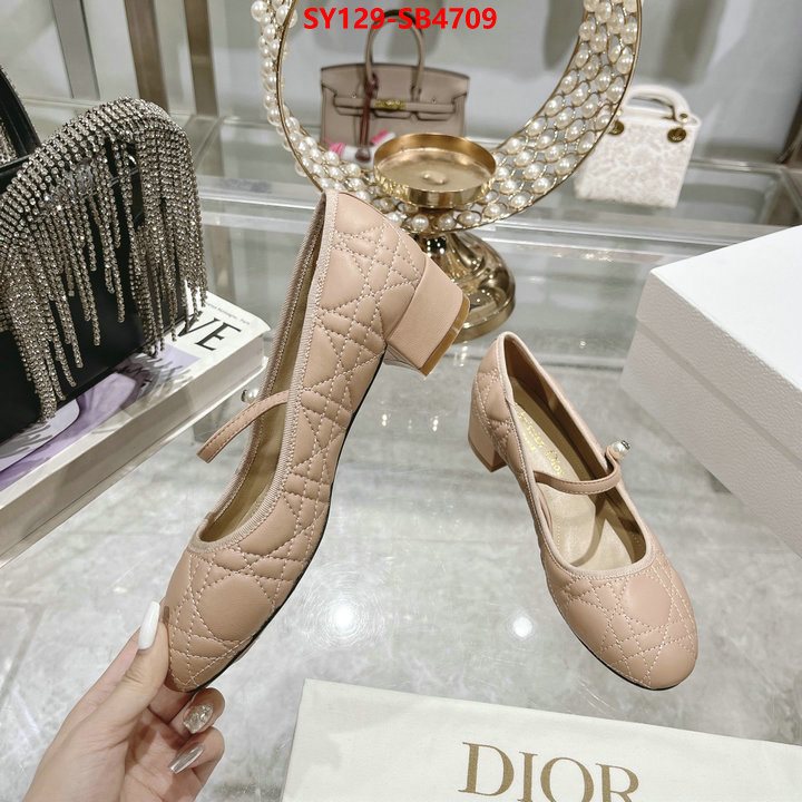 Women Shoes-Dior what best replica sellers ID: SB4709 $: 129USD