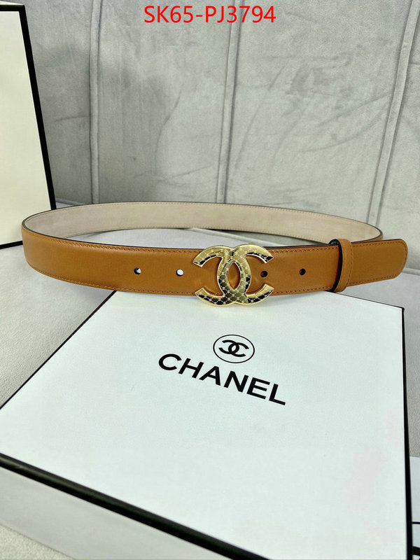 Belts-Chanel the best quality replica ID: PJ3794 $: 65USD