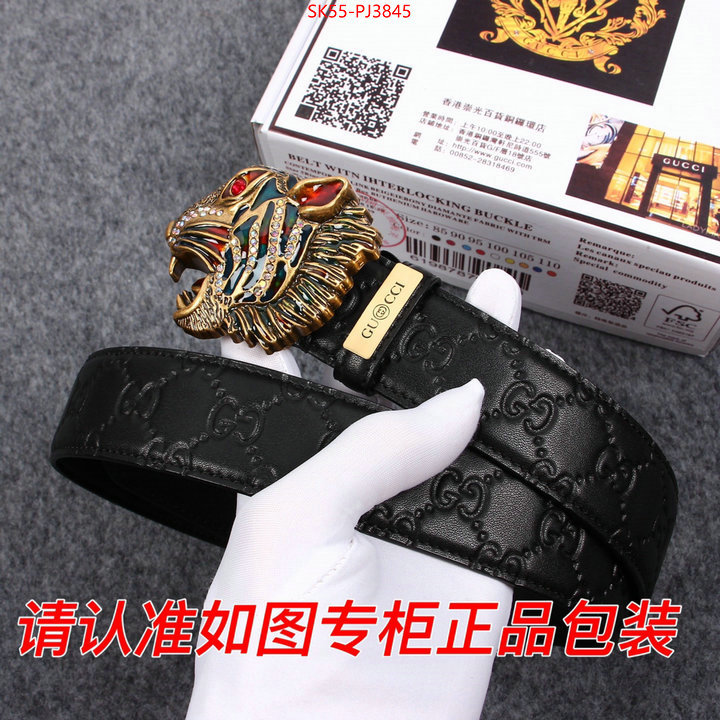 Belts-Gucci best fake ID: PJ3845 $: 55USD