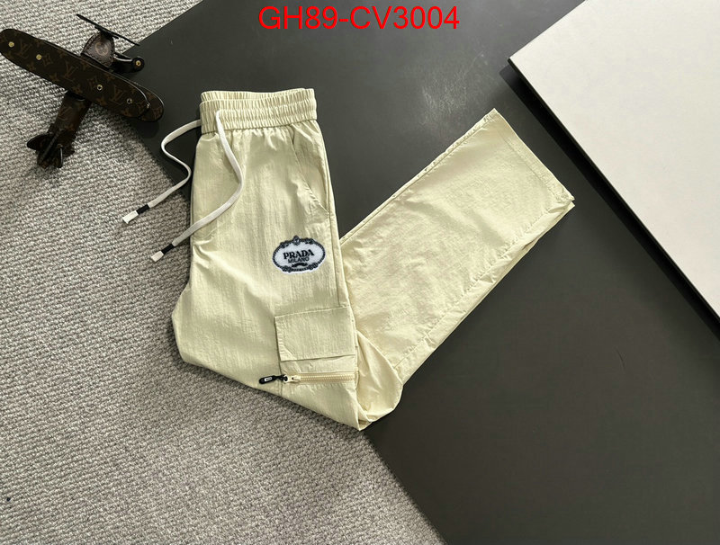 Clothing-Prada high quality designer replica ID: CV3004 $: 89USD
