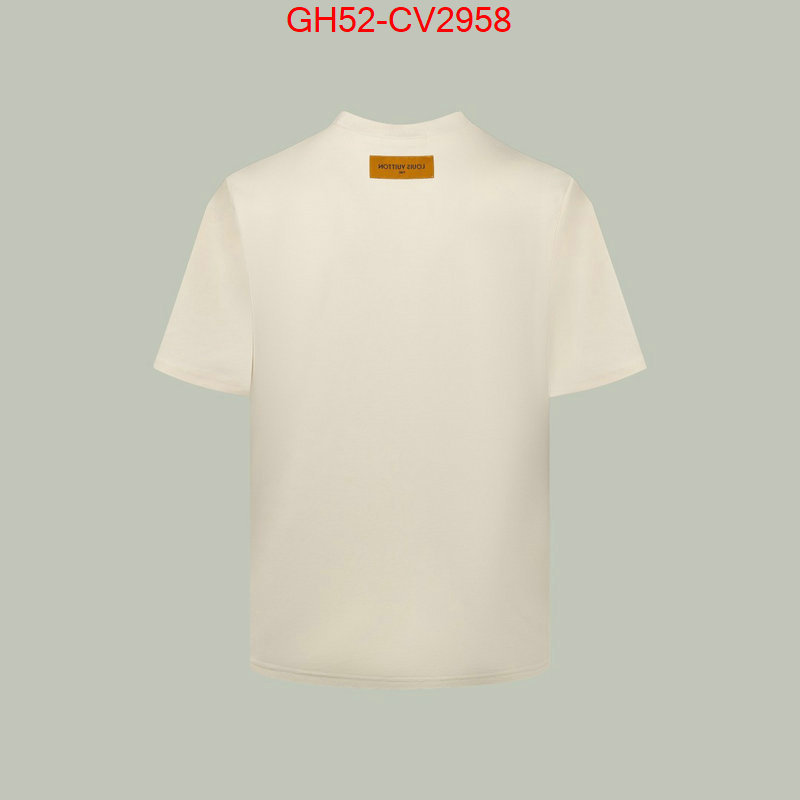 Clothing-LV shop designer replica ID: CV2958 $: 52USD