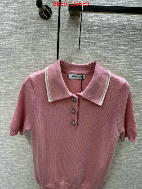 Clothing-Valentino 2024 perfect replica designer ID: CJ3680 $: 89USD