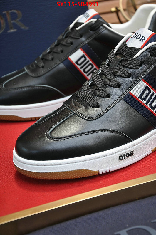 Men shoes-Dior fake designer ID: SB4991 $: 115USD