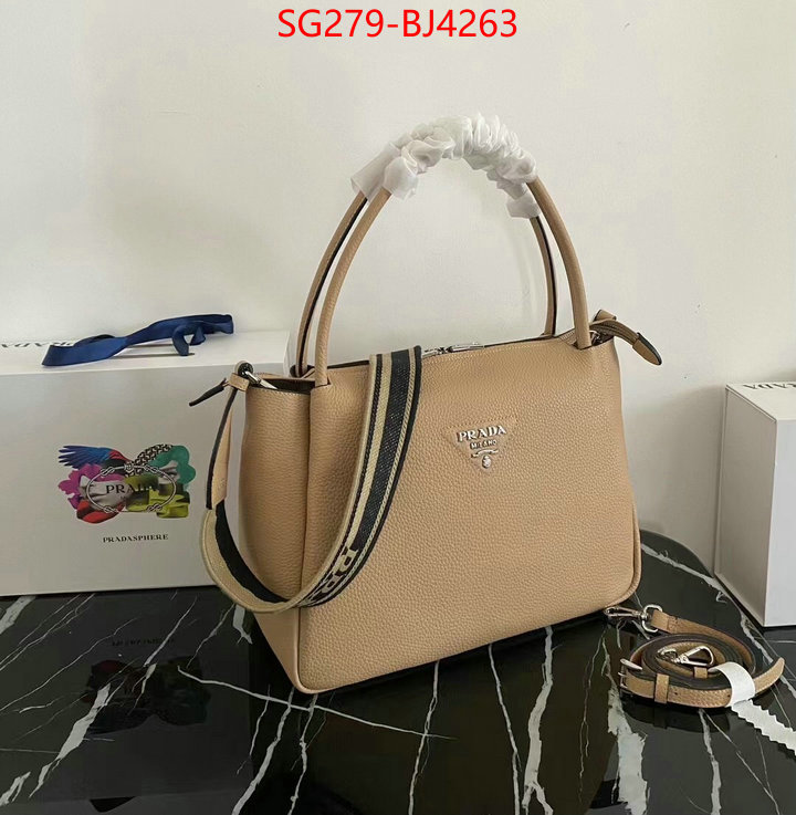 Prada Bags(TOP)-Handbag- shop cheap high quality 1:1 replica ID: BJ4263 $: 279USD,