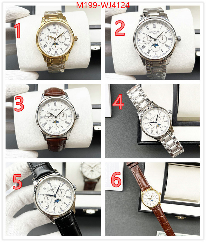 Watch(TOP)-Patek Philippe where to buy high quality ID: WJ4124 $: 199USD