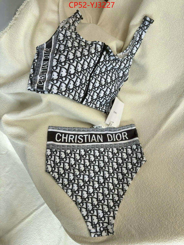 Swimsuit-Dior 2024 perfect replica designer ID: YJ3227 $: 52USD