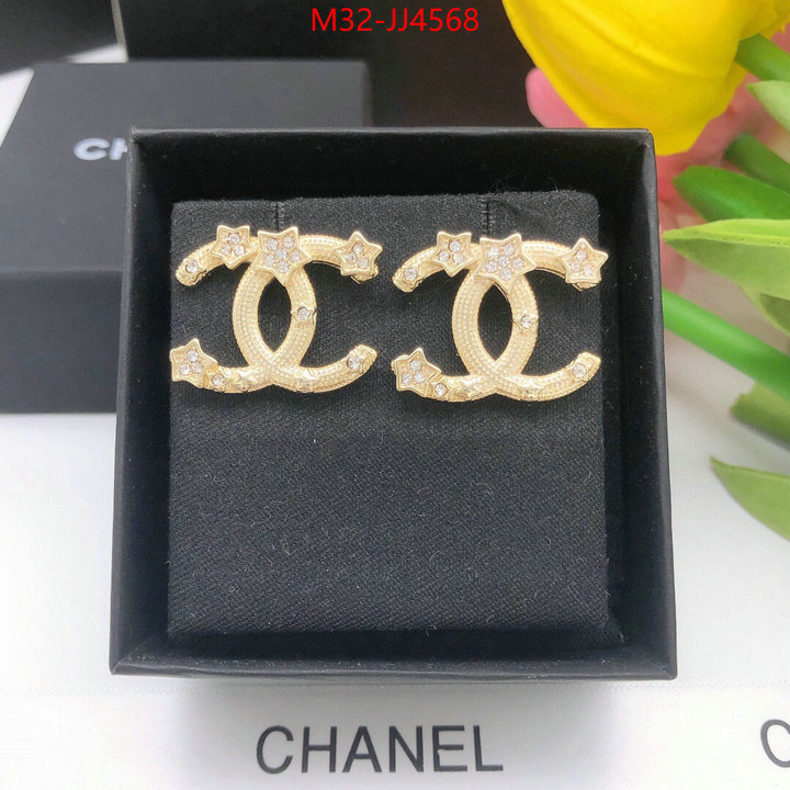 Jewelry-Chanel the top ultimate knockoff ID: JJ4568 $: 32USD