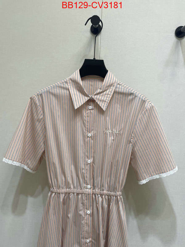 Clothing-MIU MIU where can i find ID: CV3181 $: 129USD