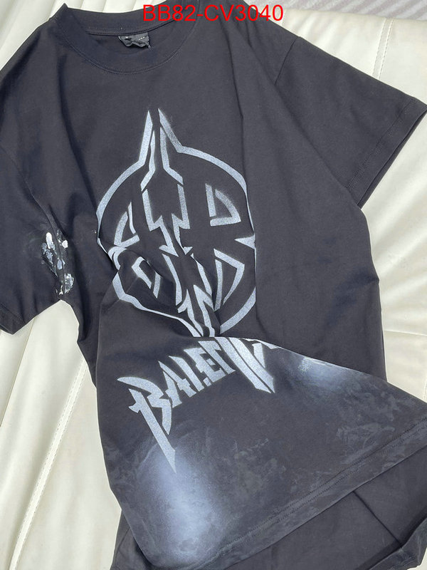 Clothing-Balenciaga 2024 aaaaa replica 1st copy ID: CV3040 $: 82USD