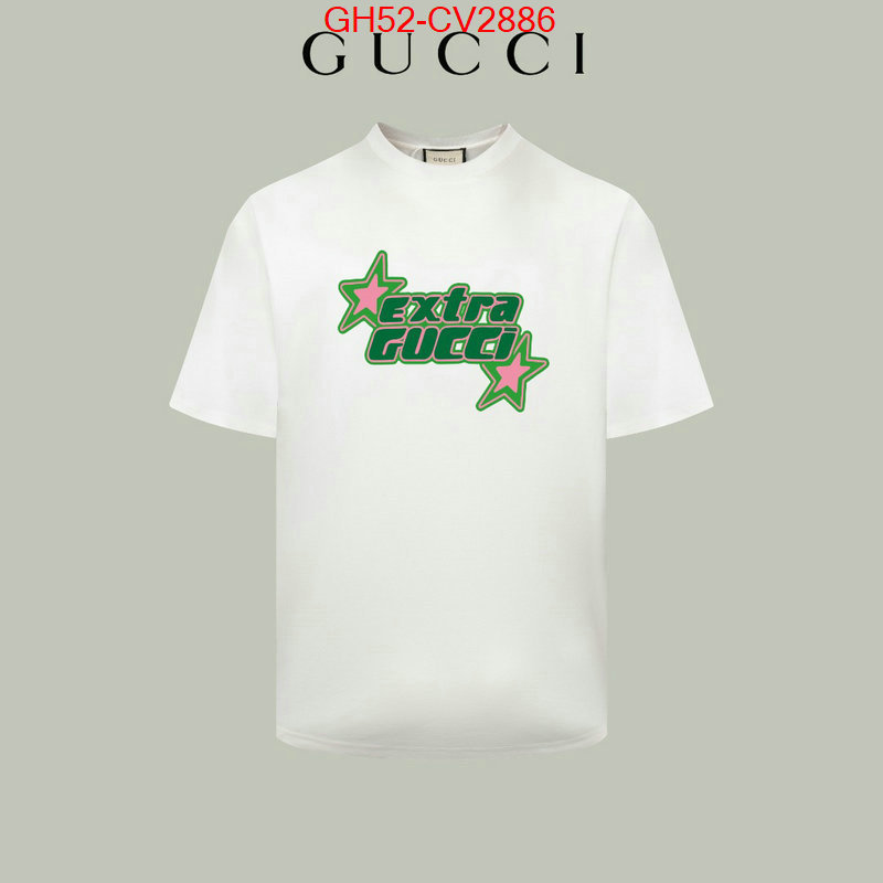 Clothing-Gucci what's the best place to buy replica ID: CV2886 $: 52USD