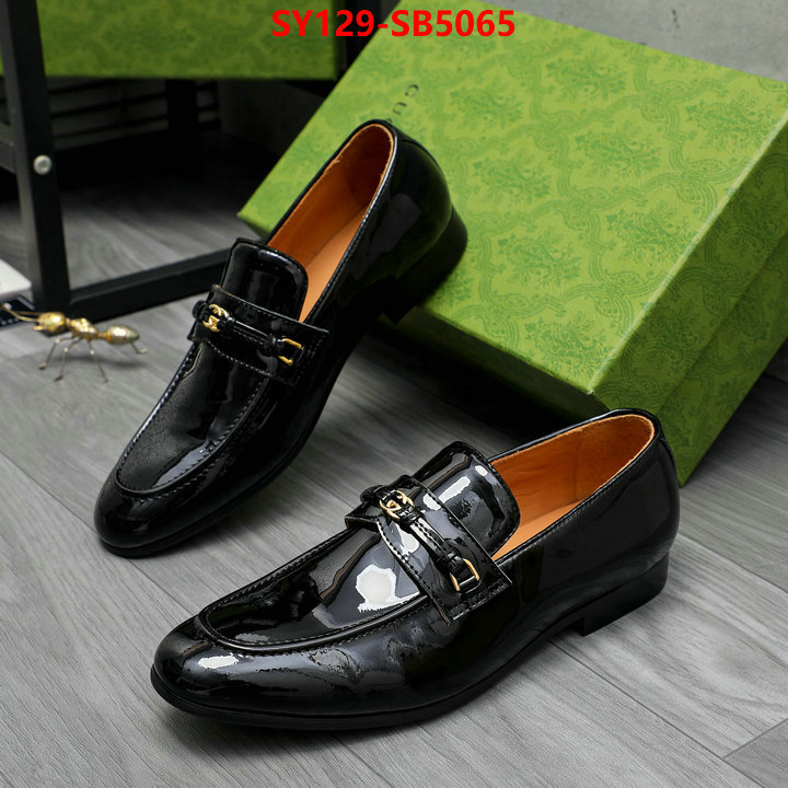 Men Shoes-Gucci mirror copy luxury ID: SB5065 $: 129USD