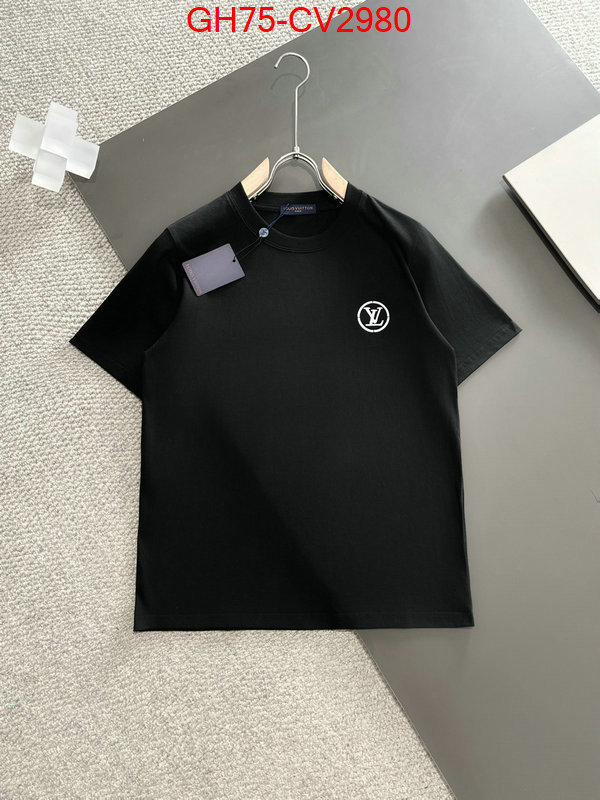 Clothing-LV shop cheap high quality 1:1 replica ID: CV2980 $: 75USD