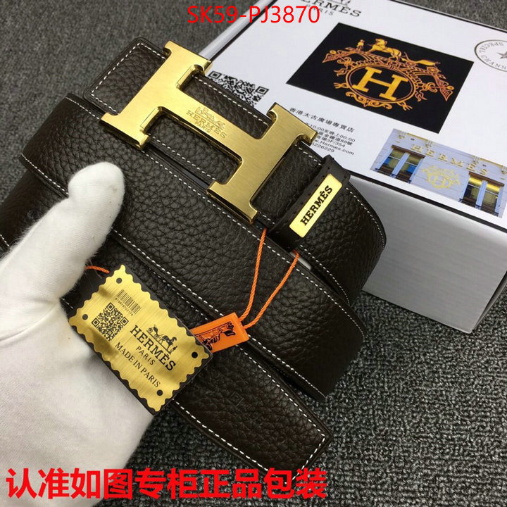Belts-Hermes designer high replica ID: PJ3870 $: 59USD