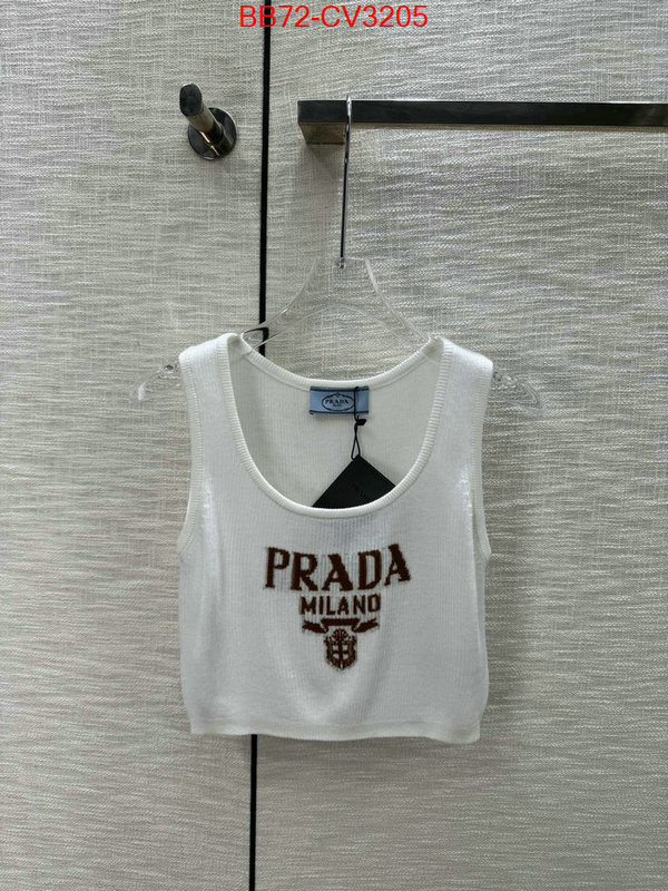 Clothing-Prada shop designer replica ID: CV3205 $: 72USD