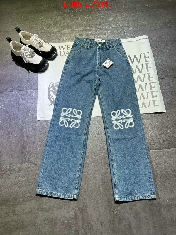 Clothing-Loewe top fake designer ID: CV3146 $: 99USD