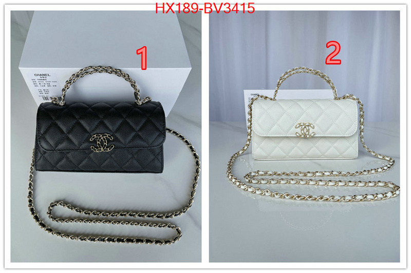 Chanel Bags(TOP)-Crossbody- replcia cheap from china ID: BV3415 $: 189USD,