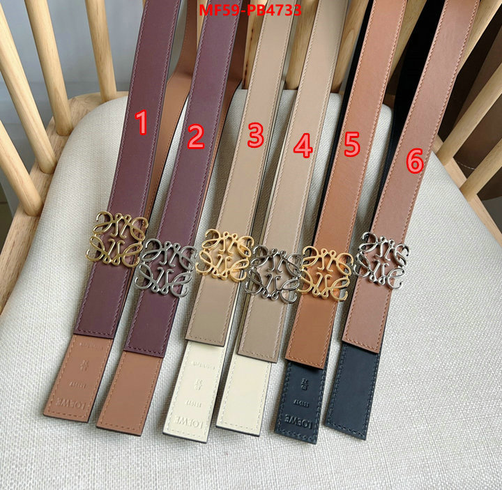 Belts-Loewe top 1:1 replica ID: PB4733 $: 59USD