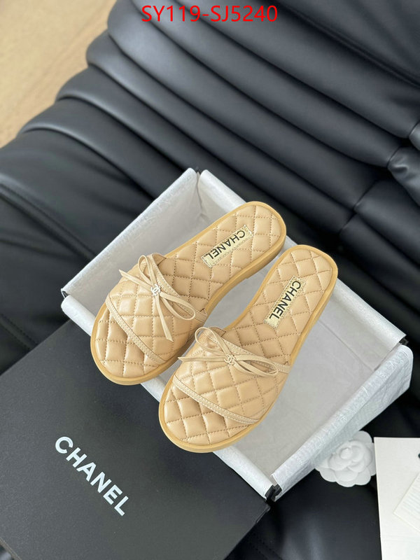 Women Shoes-Chanel best quality fake ID: SJ5240 $: 119USD