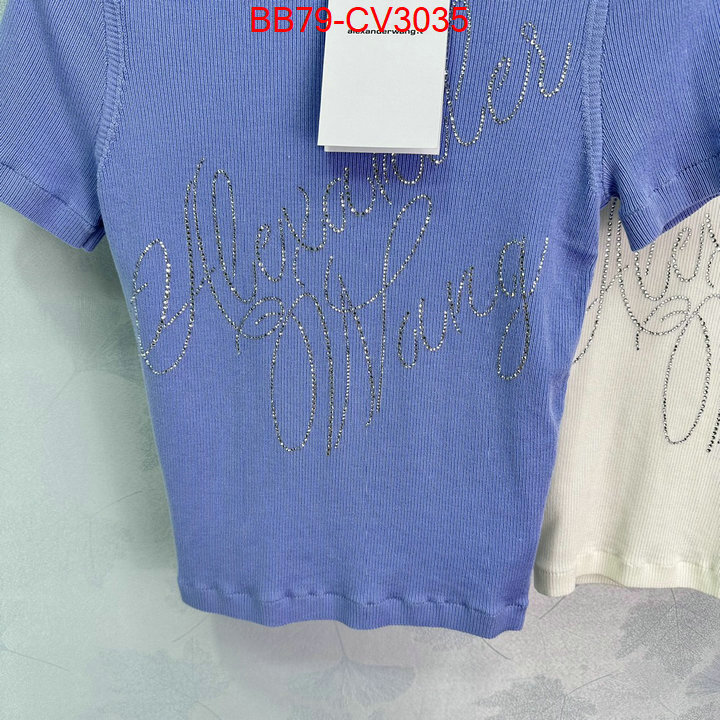 Clothing-Alexander Wang 2024 luxury replicas ID: CV3035 $: 79USD