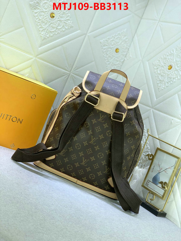 LV Bags(4A)-Backpack- how to buy replica shop ID: BB3113 $: 109USD,