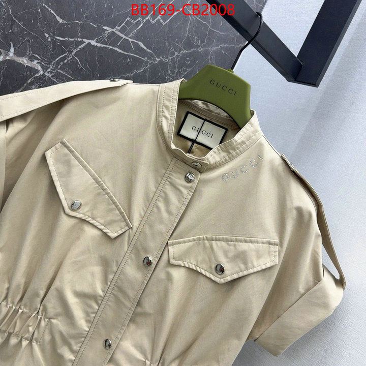Clothing-Gucci same as original ID: CB2008 $: 169USD