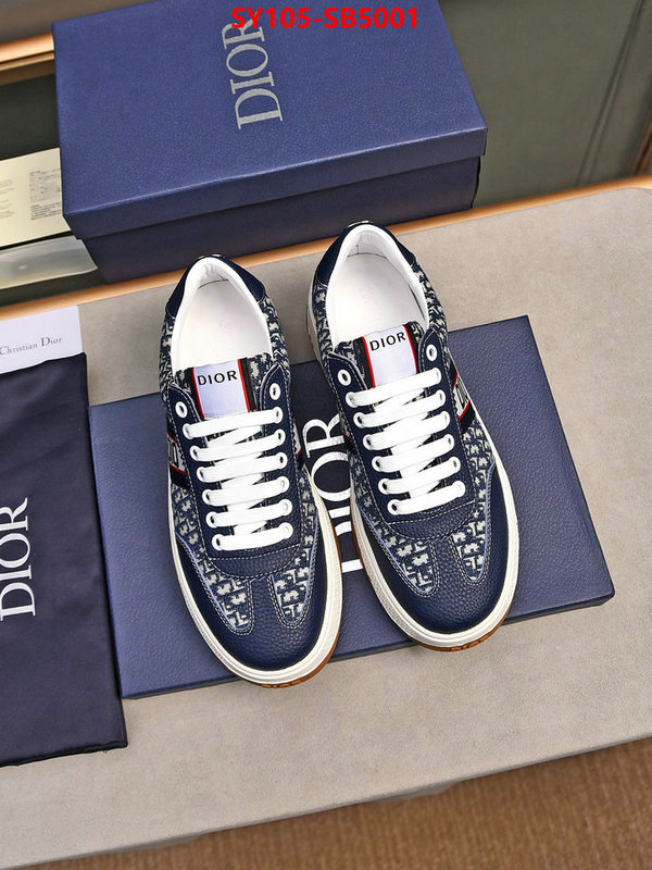 Men shoes-Dior what 1:1 replica ID: SB5001 $: 105USD