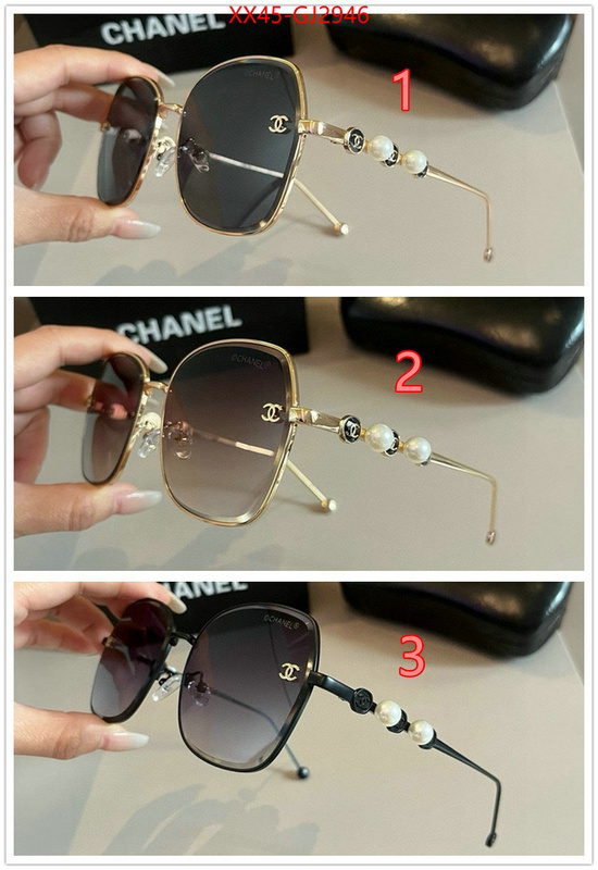 Glasses-Chanel the quality replica ID: GJ2946 $: 45USD