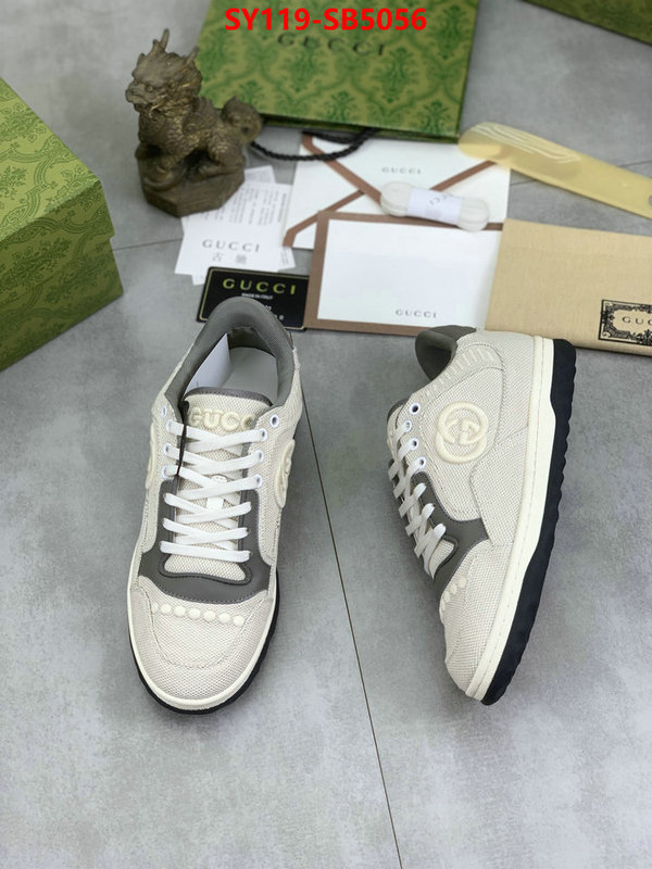 Men Shoes-Gucci best quality fake ID: SB5056 $: 119USD