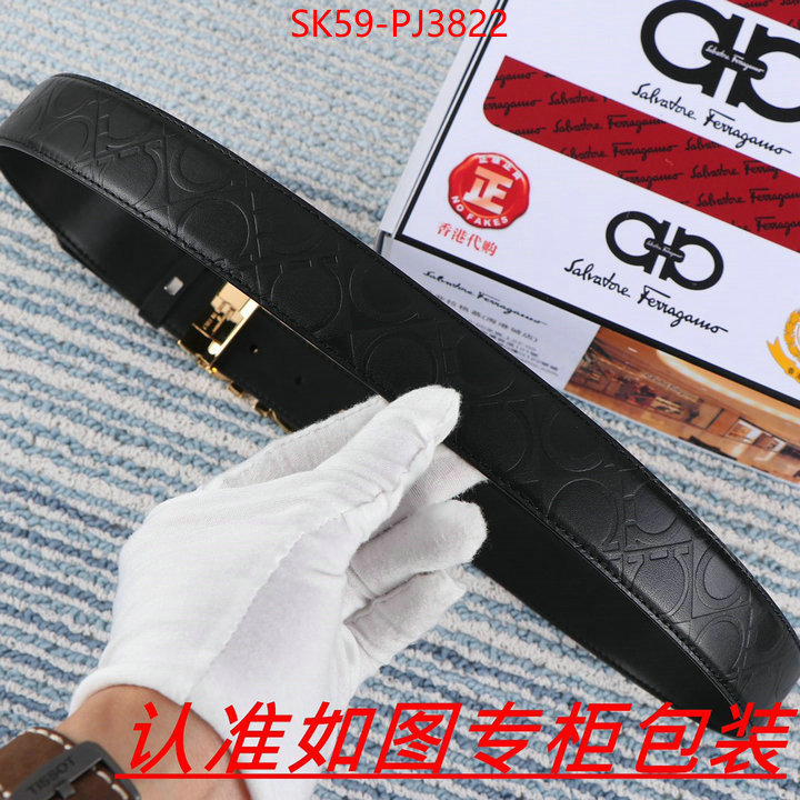 Belts-Ferragamo wholesale designer shop ID: PJ3822 $: 59USD
