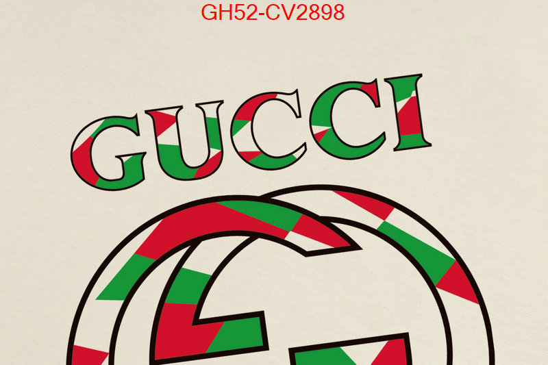 Clothing-Gucci best quality designer ID: CV2898 $: 52USD