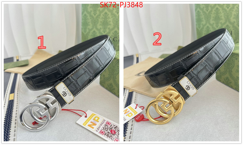Belts-Gucci buy the best replica ID: PJ3848 $: 72USD