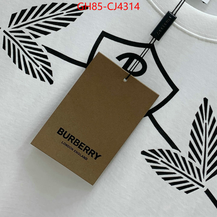 Clothing-Burberry replica designer ID: CJ4314 $: 85USD