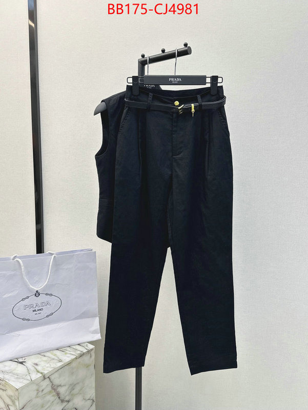 Clothing-Prada fake designer ID: CJ4981 $: 175USD