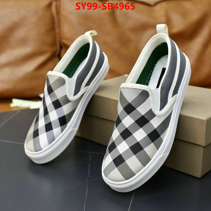 Women Shoes-Burberry customize best quality replica ID: SB4965 $: 99USD