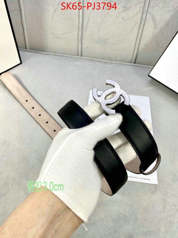 Belts-Chanel the best quality replica ID: PJ3794 $: 65USD