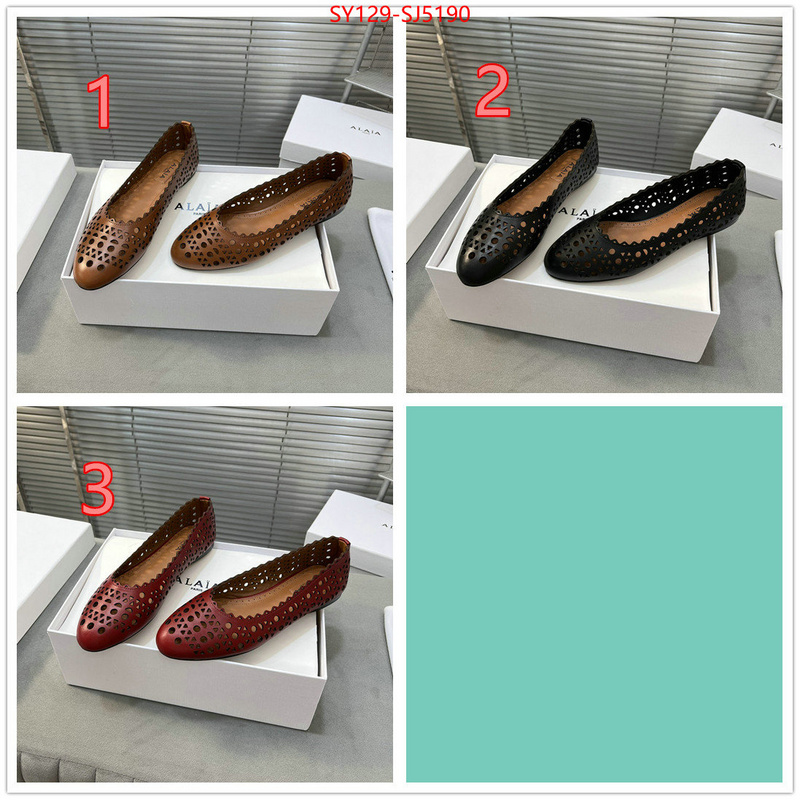 Women Shoes-ALAIA fake cheap best online ID: SJ5190 $: 129USD