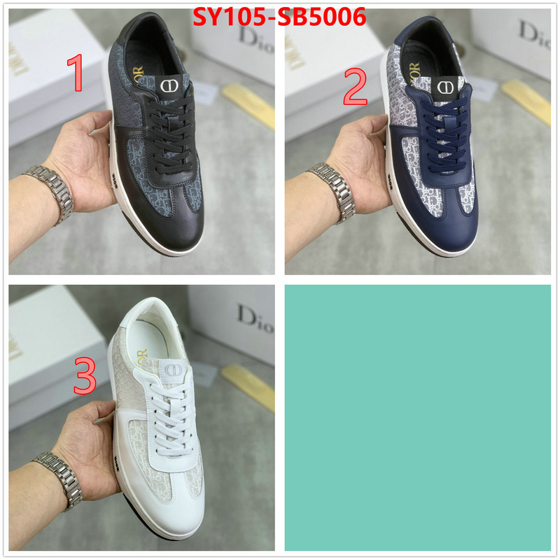 Men shoes-Dior replica 1:1 ID: SB5006 $: 105USD