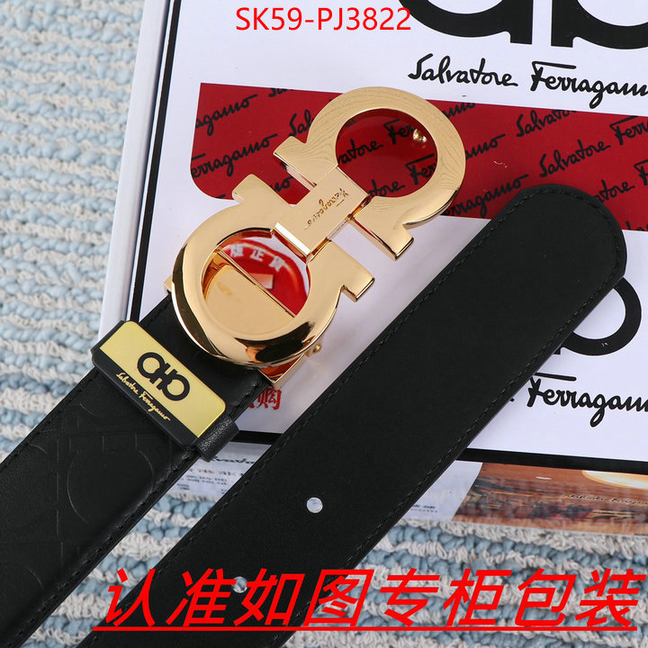 Belts-Ferragamo wholesale designer shop ID: PJ3822 $: 59USD