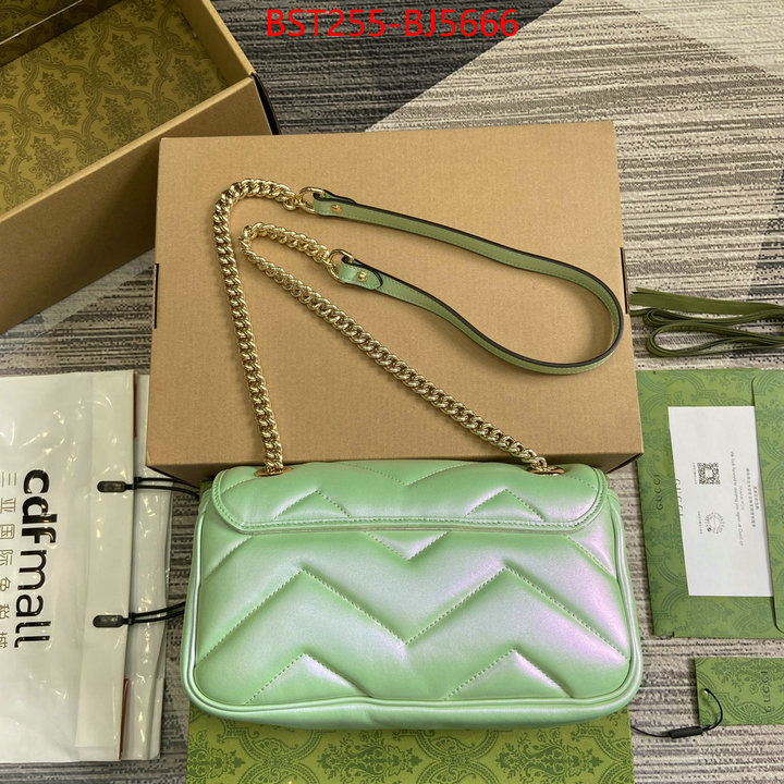 Gucci Bags(TOP)-Marmont top quality replica ID: BJ5666 $: 255USD,